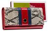Elegant Women's Wallet with a Snakeskin Pattern - Peterson