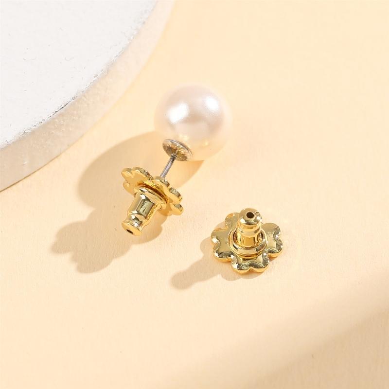 Sturdy Clovers Ear Stoppers Sweat Resistant Nonslip Grip Universal Fit for Earrings and Studs