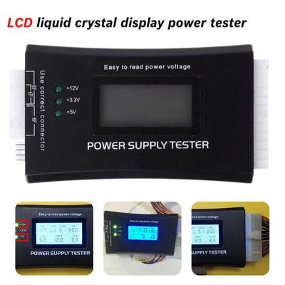 Tragbarer ATX-Netzteil-Tester mit LCD-Spannungsanzeige