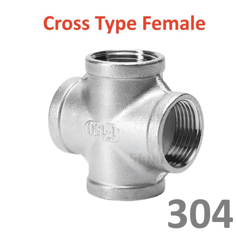 

BSP наружная+внутренняя резьба 3 4 5-ходовой тройник YX трубный фитинг 1/4 3/8” 1/2 3/4 1 2 резьбовой многофункциональный из нержавеющей стали SS304 1l8 BSP