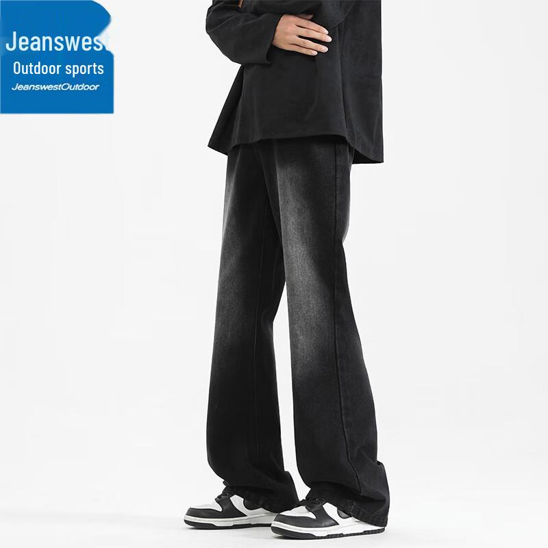 Jeanswest Men's Retro High Street Casual Bootcut Jeans