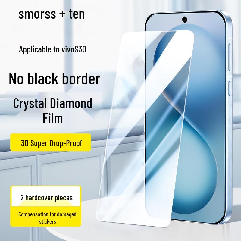 

Smorss Screen and Camera Lens Protectors for Vivo & iQOO vivo S30