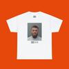 Conor Mcgregor Mugshot T Shirt Retro Combat Sports Unisex Fight Night Fan Vintage Unisex Versatile Stretched Fashion
