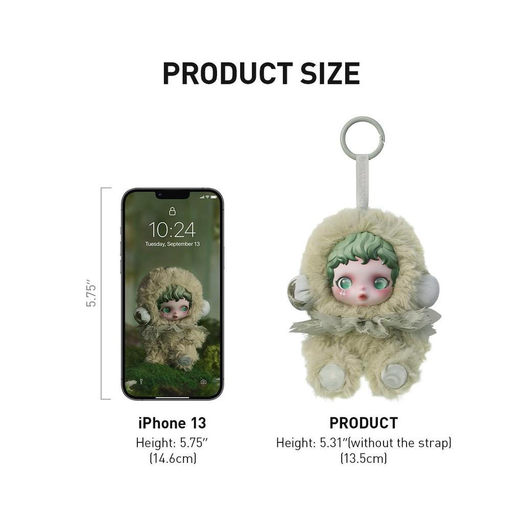 POP MART × SKULLPANDA "L'Impressionnisme" Series Plush Doll - Official Blind Box Collection (9-Pack/Single Box Options Available)