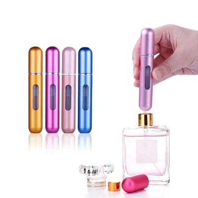 5 ml Parfüm-Nachfüllflasche, tragbar, Mini, nachfüllbar, Sprühdose, Duftpumpe, leere Kosmetikbehälter, Zerstäuber für Reisewerkzeug