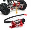 Electric Alloy Winch Fit for D90 SCX10 1:10 Simulation RC Car Accessory