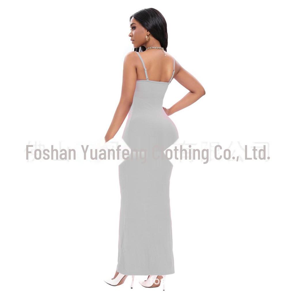 "Trendiger europäischer & amerikanischer Form-Jumpsuit-Rock mit leichter Bauchkontrolle"