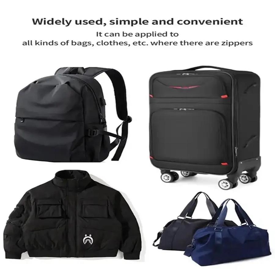 5-teiliges Set mit abnehmbarem Reißverschlussschieber, Sofort-Reparaturset für Reißverschlüsse, Ersatzschieber für Heimwerker, Nähen, Kleidung, Gepäck