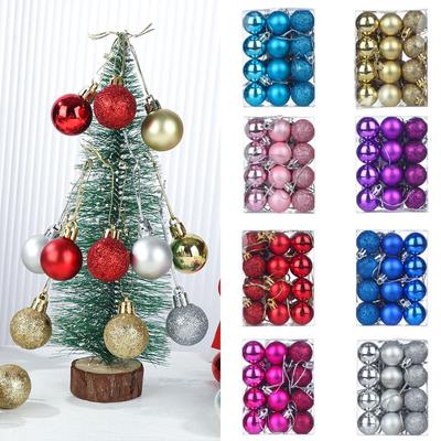 Small Bauble Christmas Tree Balls Christmas Tree Decoration Christmas Ball Hanging Tree Pendants