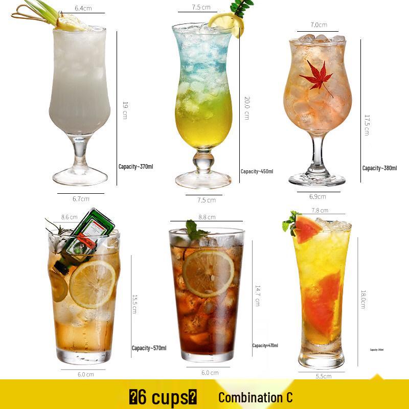 Boyiduo Glas Cocktail Set