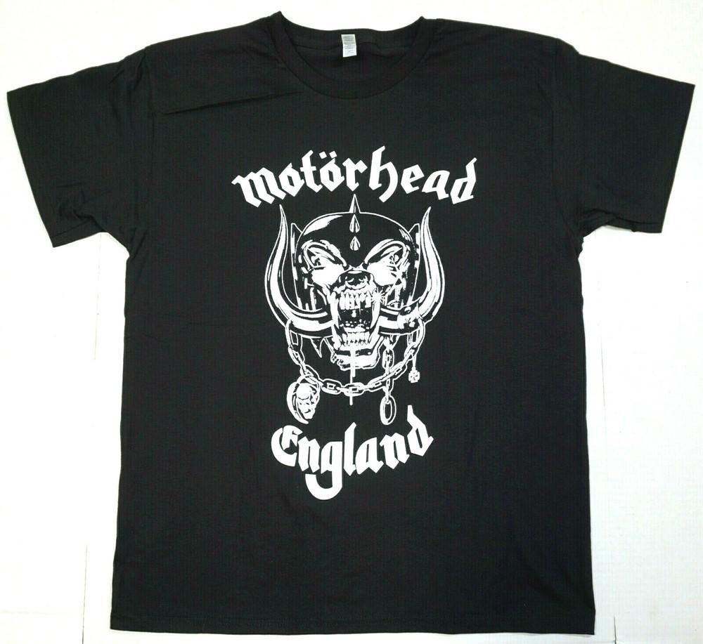 

Футболка MOTORHEAD Классический Рок Хэви-метал Лемми Футболка Мужская Черная Новая Унисекс Футболка XXXL