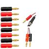 10Pcs 4MM Banana Plug Socket Terminal SetHigh Conductivity Connectors Audio Speaker Wire Connector For DIY Electronic Projects