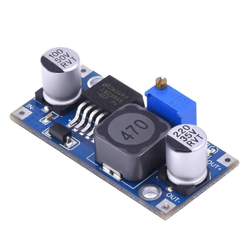 10-100Pcs Adjustable Output LM2596S Step Down Module DC to DC Buck Converter Voltage Regulator Conversion Power Supply Module