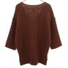 Ron Herman 7 Minutes Sleeve V Neck Sweater XS Brown Knit Men's Used