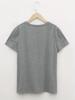 T-shirt girocollo con stampa di tarassaco, top casual a maniche corte per primavera ed estate, abbigliamento da donna