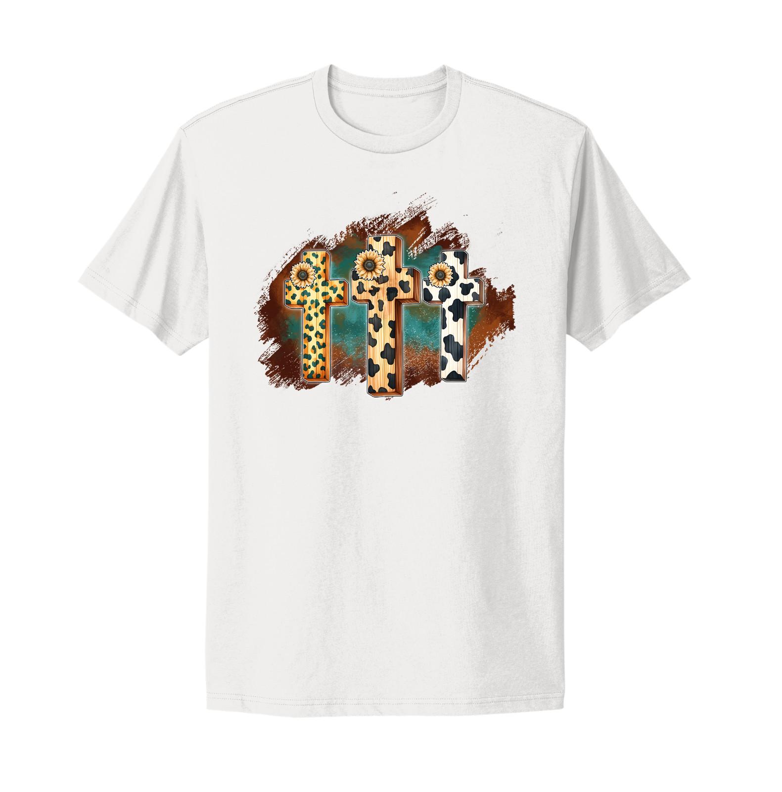 Jesus Cross Shirt Christian Religious Bible Faith Christ Church Gift T-shirt 24 XL