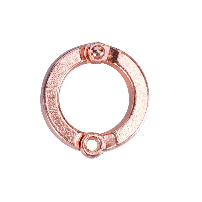 Anillos Metálicos para Patas de Loro de 4-15 mm Anillos para Patas de Pájaros Mascotas Actividad de Entrenamiento de Vuelo al Aire Libre Anillo de Apertura Antiperdida Anillo de Pie
