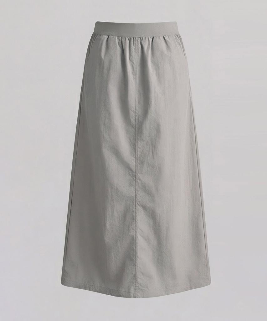 Baseukala Dana Slit Long Skirt (3Colors)