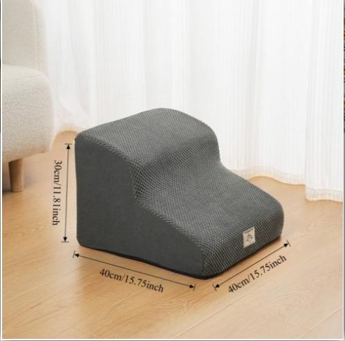 

Лестница для домашних животных из 2-3 ступеней для собак и кошек - Съемная моющаяся рампа-диван для собак, принадлежности для дрессировки для маленьких пожилых питомцев