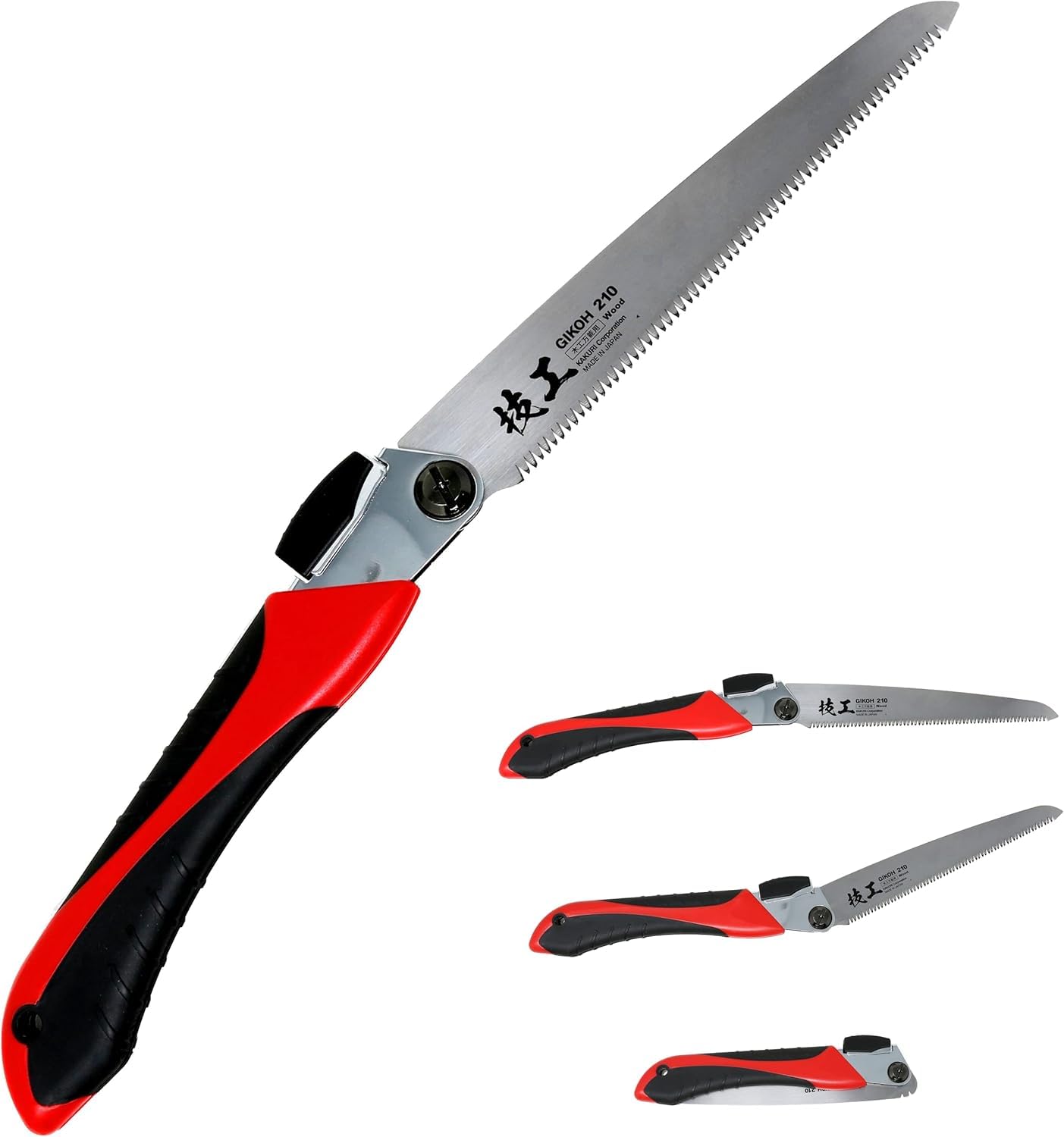 

Kakuri Sangyo KAKURI Woodworking 210mm Blade Replaceable Compact Folding Angle Made in Japan 4381 Saw, Length, Blade, Saw, 2-Stage Adjustment,