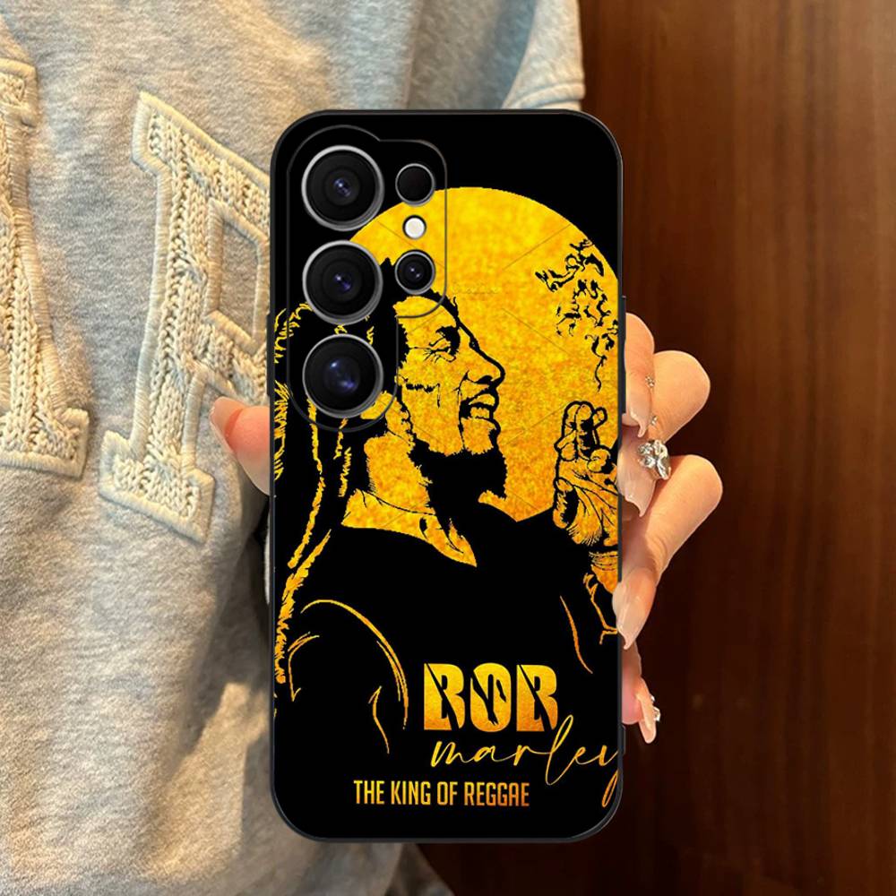 Sänger B-Bob M-Marley Handyhülle Für Samsung S 24 Fe 25 Ultra Plus 20 Lite 21 30 22 23 24 22 Ultra 5G Fundas