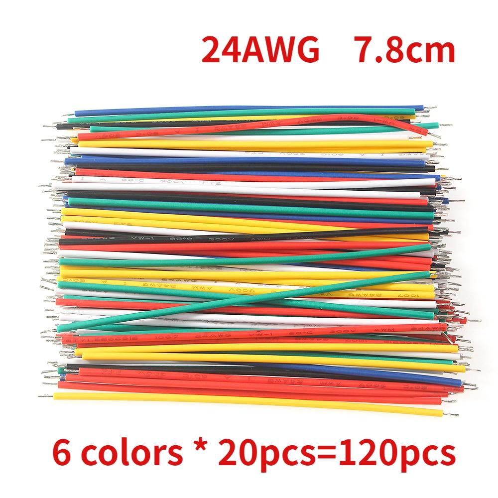 65PCS-840PCS Breadboard Jumper Wire Kit 14 Lengths Assorted for Bread Board DIY Universal 24AWG 26AWG Protoboard Cable