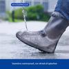 Couvre-chaussures Épaissis Couvre-bottes pour Adultes Enfants Avec Semelles Antidérapantes Fermeture à Boucle Réglable Bottines Réutilisables Sur-chaussures