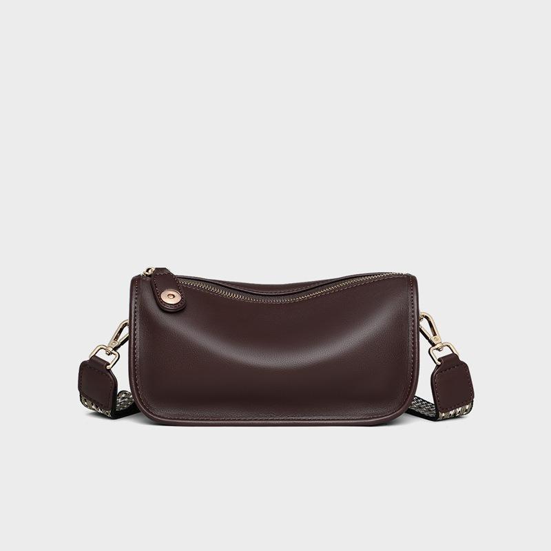Crossbody bag women's autumn and winter new leather women's bag pillow bag high-end shoulder bag small bag luggage