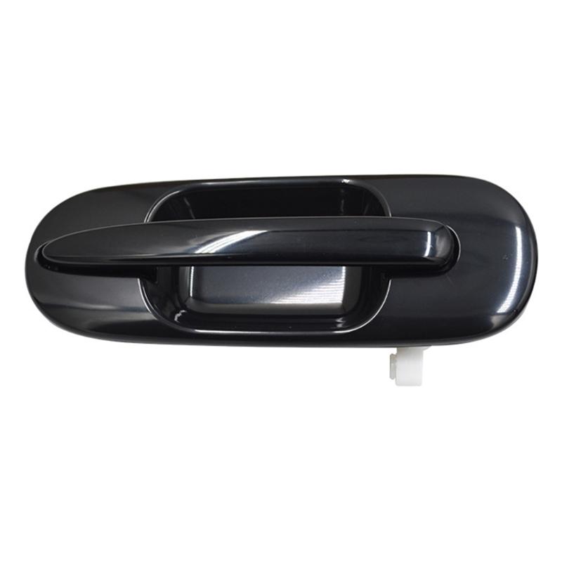 Replacement Exterior Door Pull Handle, Dark Gloss Plastic Assembly for Door Repair and Chosen Position Use on Vehicle Doors 72180ST0003