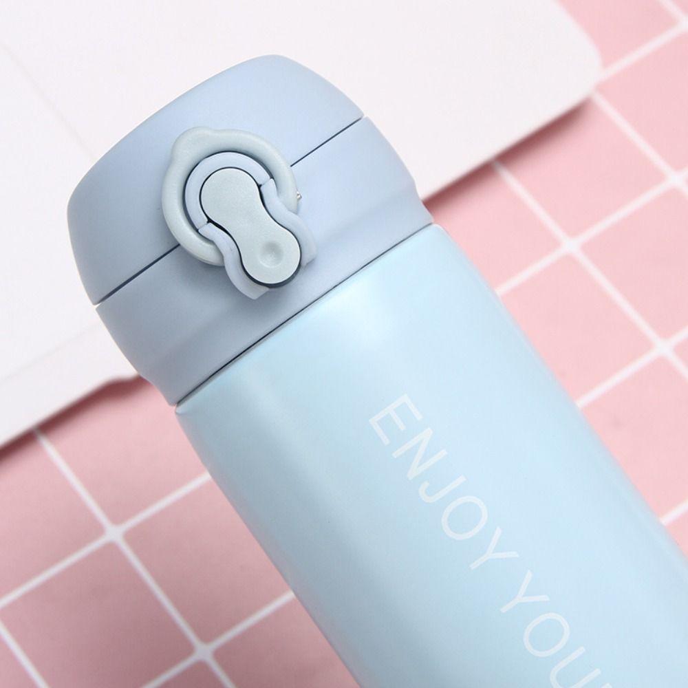 Insulated Stainless Steel 304 Thermos Mug Stainless Steel Vacuum Flask Cup  Outdoor Sports