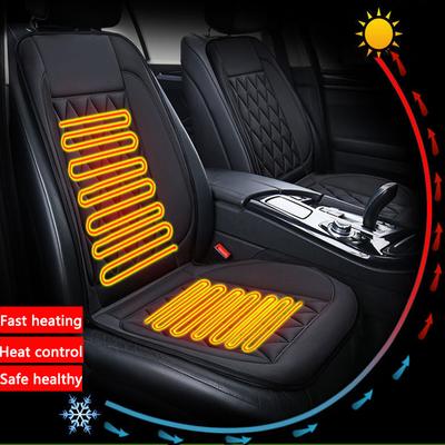 Housse de coussin chauffant pour siège de voiture, chauffante pour l'hiver, haute et basse température, 12 V