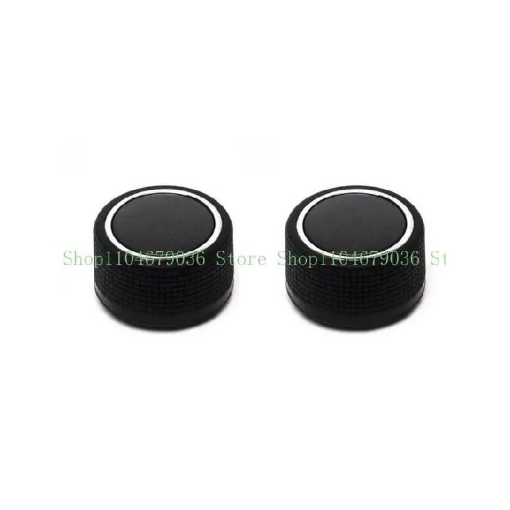 652F 2Pcs Vehicle Radio Volume Control Knob Button Switch for Buick for Cadillac