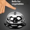 Kitchen Tool Stainless Steel Food Service Call Bell Restaurant Bar Dish Delivery Bell Desktop Answer Bell Restaurant Supplies
