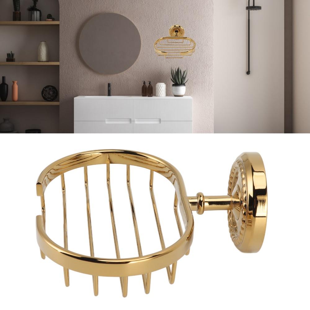 Copper Soap Holder Twist Design Soap Dish Durable Soap Basket  Bathroom Shower Kitchen