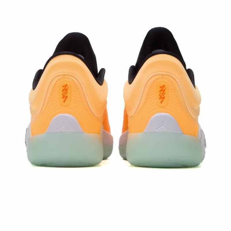 Jordan Scarpe da Basket Zion 4 Antiscivolo Resistenti all'Abrasione Basse da Uomo Arancioni FD0591-800