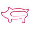 100PCS Paper Clips Cute Appearance Slip Resistant Rust Proof Plating Process Colorfast Portable