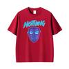 With The Meme Nothing Ever Happens Tee Wojak Parody Troll Face Funny Graphic T Shirts Unisex Unisex Oversized 100 Cotton Tshirts