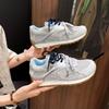 [Youshilai] Korean version of color matching mesh German training shoes for women's 2025 autumn new leisure sports lace-up single shoes for women