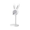 Cartoon Konijn Desktop Mobiele Telefoon Houder Standaard Smartphone Tablet Beugel Verstelbare Telescopische Hefbare Luie Houder