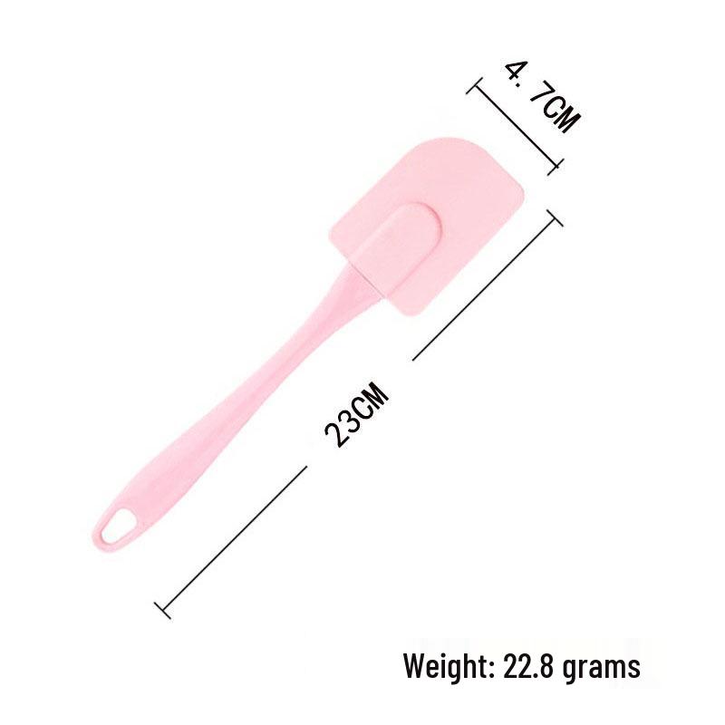 Food Grade Silicone 3-Piece Baking Tool Set: Oil Brush & Cake Spatulas