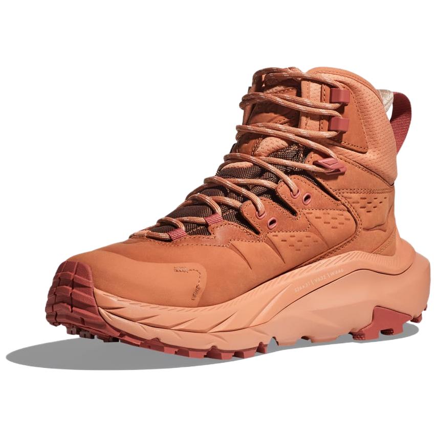 HOKA One One Kaha 2 Slip Resistant Abrasion Resistant Mid Top Outdoor Shoes Women's Umber 1123156-CDRS