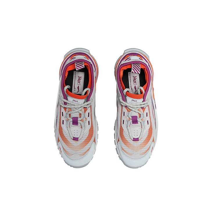 Li Ning Aurora Skywalk BAD FIVE XGIRL Low Top Sports Casual Shoes Women's Microcrystalline Gray AGLP146-1