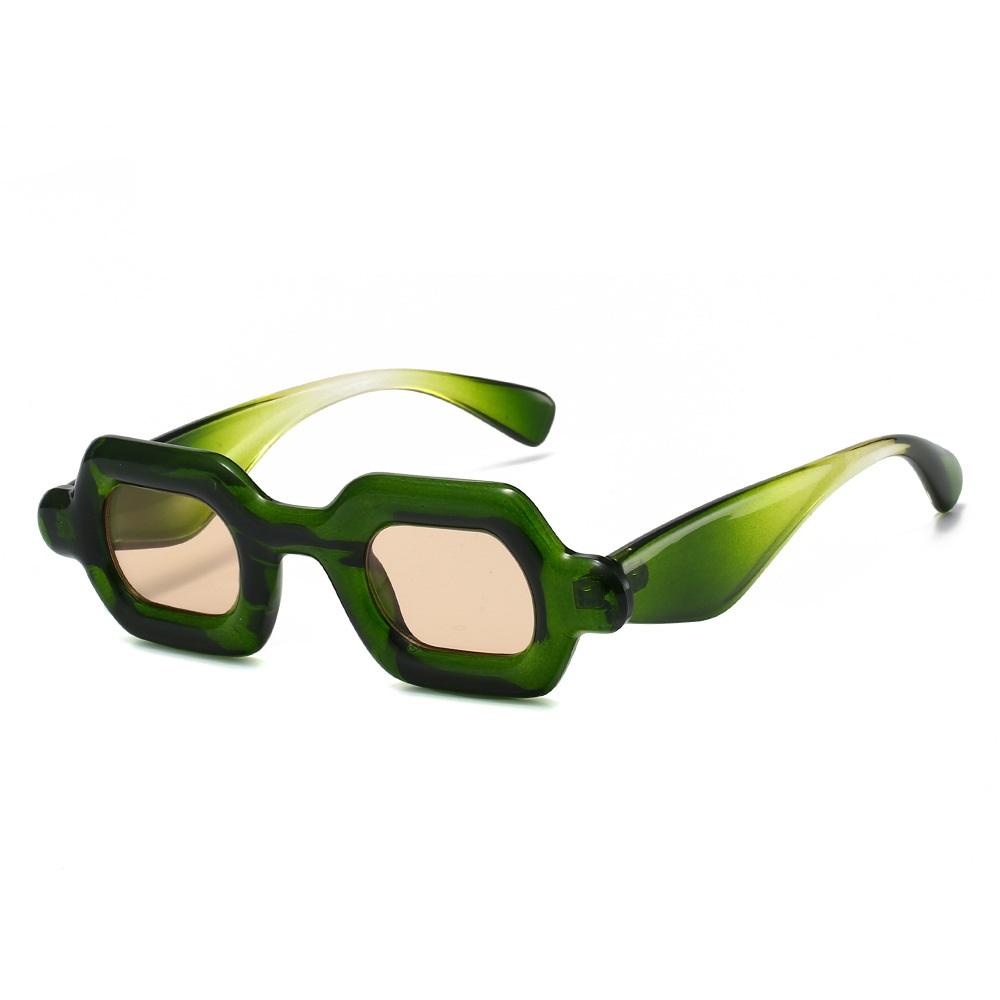 New Punk Square Sunglasses Women Men Hip Hop Gradient Frame Luxury Holiday Sun Glasses Uv400 Unisex Shades Beach Eyewear