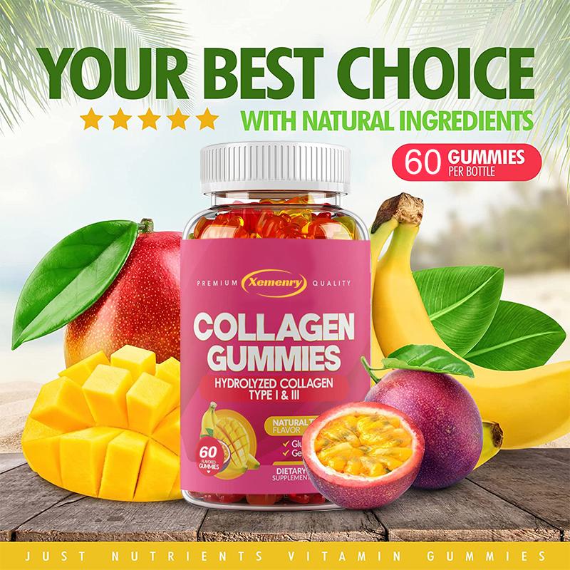 XEMENRY Hydrolyzed Collagen Gummies - Skin Health