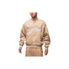 Jordan Flight MVP Letter Print Casual Long Sleeve Jacket Men Jacket Khaki FN4660-244