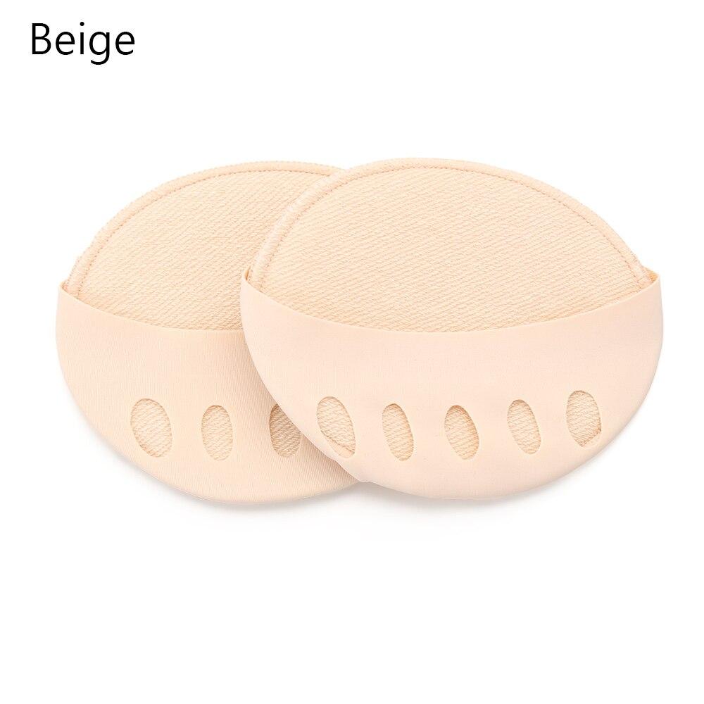 

1 пара подушечек для передней части стопы с пятью пальцами для женщин, полустельки на высоком каблуке, невидимые подушечки для ног, поглощающие удары, носки, вставки для подушечек для пальцев бежевый