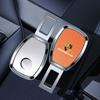 1PC Car Styling Seat Belt Buckle Safety Belts Extender Clip For Porsche Panamera Cayenne Taycan 911 718 Macan Carrera-GT 928 968