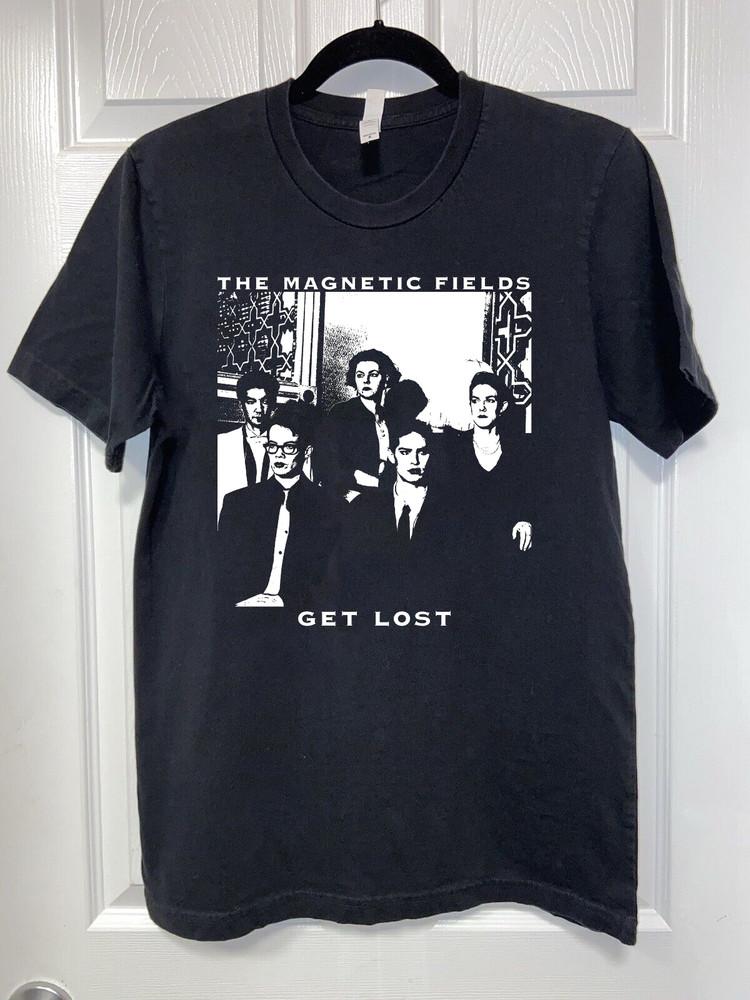 Magnetic Fields Get Lost Classic T Shirt Black All Size S-5XL Unisex T-Shirt S
