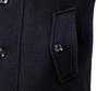 APTRO Winter Military Wool with Quilted Stylish US Blue Men's Peacoat/Windbreaker Lining, Warm, Single-Breasted, Jacket, Size X-Large, Color