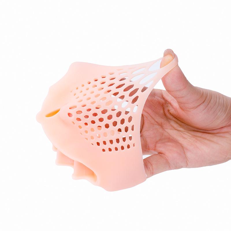 Five-Hole Honeycomb Forefoot Pad & Bunion Toe Separator for Women
